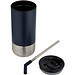Grayson 480 ml RCS recycelter Isolierbecher mit Trinkhalm, navy