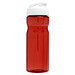 H2O Active® Eco Base 650 ml Sportflasche mit Klappdeckel, rot/ weiß
