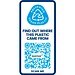 H2O Active® Eco POP Base 650 ml Sportflasche mit Klappdeckel, rot