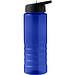 H2O Active® Eco Treble 750 ml Sportflasche mit Stülpdeckel & Trinktülle, blau, schwarz
