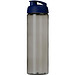 H2O Active® Eco Vibe 850 ml Sportflasche mit Klappdeckel, kohle, blau