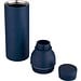 Illuminate 650 ml RCS doppelwandige Isolierflasche aus recyceltem Edelstahl, navy