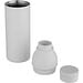Illuminate 650 ml RCS doppelwandige Isolierflasche aus recyceltem Edelstahl, weiss
