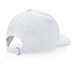 Impact 6 Panel Kappe aus 280gr rCotton mit AWARE Tracer, weiß