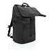 Impact AWARE™ RPET wasserabweisender 15.6 Zoll Laptop-Rucksack, schwarz