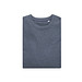Iqoniq Denali ungefärbt. Rundhals-Sweater aus recycelter BW, ungefärbtes navy blau, S