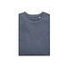 Iqoniq Denali ungefärbt. Rundhals-Sweater, ungefärbtes navy blau, XXXL