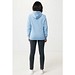 IQONIQ Jasper Hoodie aus recycelter Baumwolle, sky blue, XXS