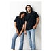 Iqoniq Kakadu relaxed T-Shirt aus recycelter Baumwolle, schwarz, M