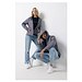 Iqoniq Makalu Damen Softshelljacke, vulcano heather grey, XXL