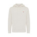Iqoniq Rila Lightweight Hoodie aus recycelter Baumwolle, ivory white, L