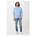 Iqoniq Rila Lightweight Hoodie aus recycelter Baumwolle, sky blue, XXXL