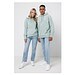 Iqoniq Trivor Mikrofleece-Kapuzenjacke, Iceberg green, XXL