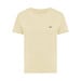 Iqoniq Yala Damen T-Shirt aus recycelter Baumwolle, cream yellow, L