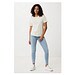 Iqoniq Yala Damen T-Shirt aus recycelter Baumwolle, natural raw, L