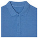 Iqoniq Yosemite PiquÃ©-Poloshirt aus recycelter Baumwolle, heather blue, XS