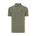 Iqoniq Yosemite PiquÃ©-Poloshirt aus recycelter Baumwolle, heather green, 5XL