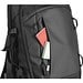 KAMPALA. Laptop-Rucksack aus 900D hochdichtem recyceltem Polyester mit wasserdichter Beschichtung und 210D Futter aus recyceltem Polyester 17'3", Schwarz