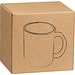 Keramiktasse 300ml  RONALD, rot
