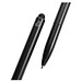 Kymi Stift mit Stylus aus RCS recyceltem Aluminum, schwarz