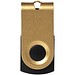 Mini USB-Stick, gold, 1GB