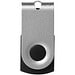 Mini USB-Stick, silber, 2GB