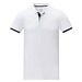 Morgan Polo für Herren, zweifarbig, weiss, S