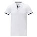 Morgan Polo für Herren, zweifarbig, weiss, XXL