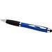 Nash RCS Stylus Kugelschreiber aus recyceltem Kunststoff mit farbigem Schaft und schwarzem Griff (blaue Tinte), royalblau