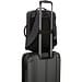 NIAMEY. Tasche aus hochdichtem, recyceltem 300D-Polyester für Laptop 15'6", Dunkelgrau