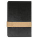Notizbuch mit Magnetverschluss , schwarz