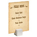 Notizhalter Magnet-Quadrat, standard-silber Notizhalter Magnet-Quadrat, standard-silber