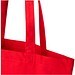 Odisha 180 g/m² OCS Bio-Tragetasche mit breitem Boden 11L, rot