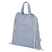 Pheebs Rucksack mit Kordelzug, heather blau