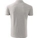 MALFINI Polohemd Herren Pique Polo, M, hellgrau melliert