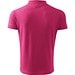 Polohemd Herren Pique Polo, S, purpur