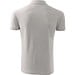 Polohemd Herren Pique Polo, XL, hellgrau melliert