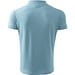 Polohemd Herren Pique Polo, XL, himmelblau