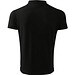 Polohemd Herren Pique Polo, XL, schwarz