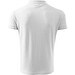 Polohemd Herren Pique Polo, XL, weiss