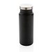 RCS recycelte Stainless Steel Vakuumflasche 600ml, schwarz, schwarz