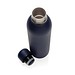 RCS recycelte Stainless Steel Vakuumflasche, navy blau
