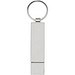 Rechteckiger Light Up USB Stick, weiss, 64GB