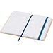 Reed A6 Hardcover Notizbuch, blanko, aus recyceltem Material, Ozeanblau
