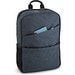 REPURPOSE BACKPACK. Laptop-Rucksack 15.6" aus 600D recyceltem Polyester, Blau