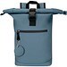 Resi Plus GRS recycelter runder Charm Schlüsselanhänger, hale blau