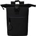 Resi Plus GRS recycelter runder Charm Schlüsselanhänger, schwarz