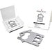 ROMINOX® Key Tool // House - 21 Funktionen (Haus), silber