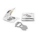 ROMINOX® Key Tool, Little Shopper - 14 Funktionen, silber