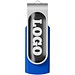 Rotate Doming USB-Stick, royalblau, 1GB